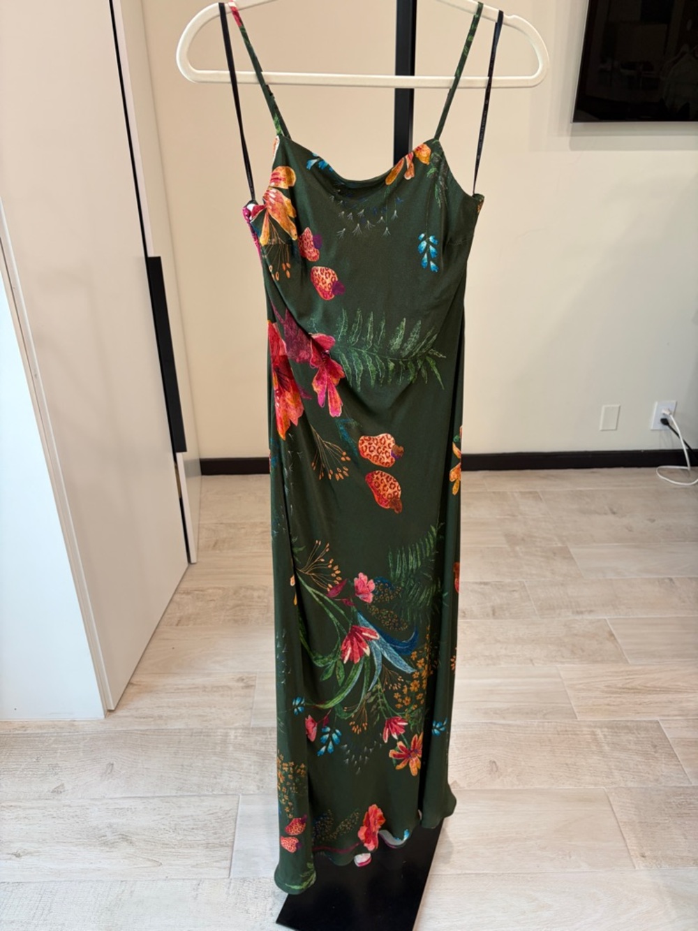 FARM RIO green Leopard Flowers Dress - Picture 8 of 14
